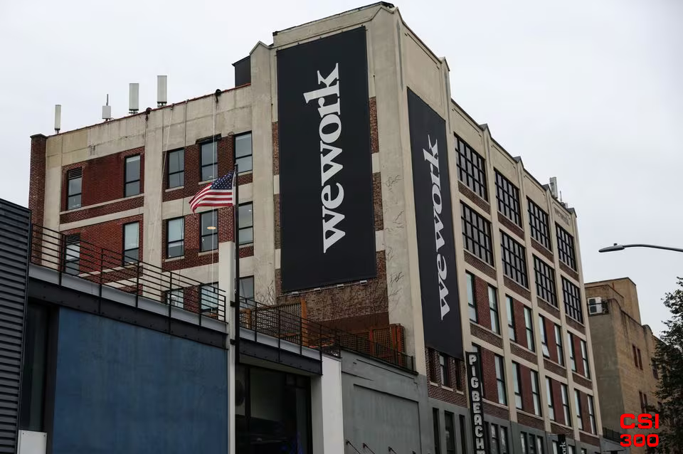 WeWork预测破产结束后租金节省80亿美元